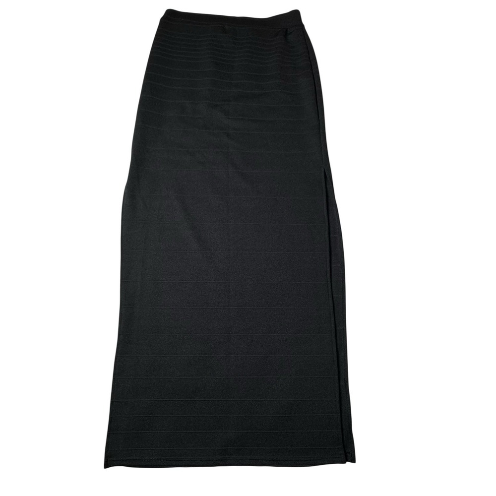 Joe B by Joe Benbasset maxi stretchy skirt size Medium‎ Black elastic waistband